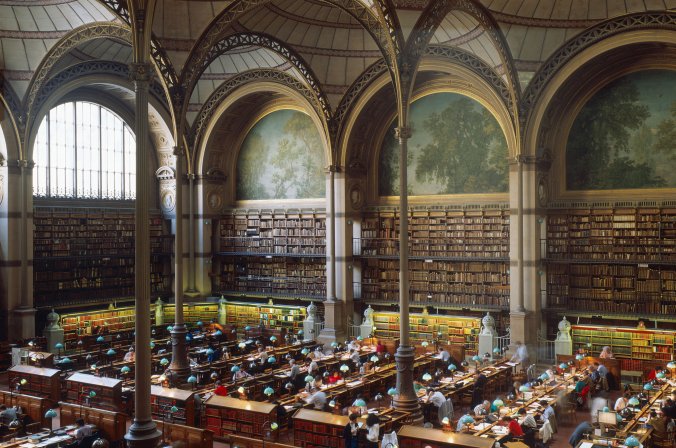 bibliotheque nationale, Parijs